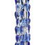Фаллоимитатор Glass Worxx Diamond Dazzler, голубой - Фото №3