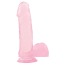 Фаллоимитатор Hi-Rubber 7.7 Inch, розовый - Фото №1