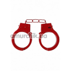 Наручники Ouch! Beginner's Handcuffs, красные - Фото №1