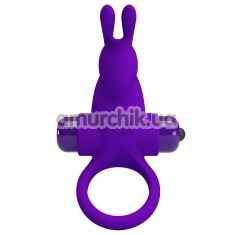 Віброкільце Pretty Love Vibrant Penis Ring I, фіолетове - Фото №1