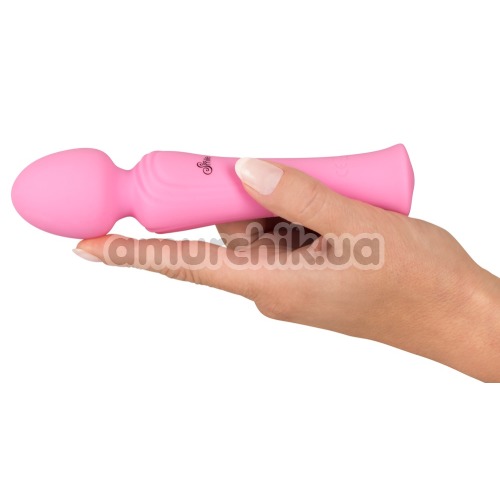 Универсальный вибромассажер Sweet Smile Rechargeable Mini Wand, розовый