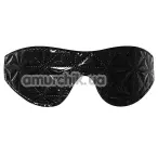 Маска на глаза Luxury Fetish Eye Mask, черная - Фото №1