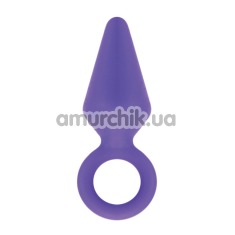 Анальная пробка Candy Rimmer маленькая, фиолетовая - Фото №1
