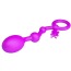 Анальні кульки Pretty Love Balls 014207, фіолетові - Фото №2