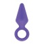 Анальная пробка Candy Rimmer маленькая, фиолетовая - Фото №2