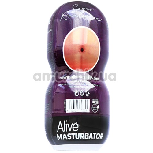 Анус-мастурбатор Alive Masturbator Anal Experience, телесный