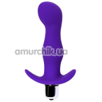 Анальна пробка з вібрацією A-Toys Vibro Anal Plug 761314 М, фіолетова - Фото №1