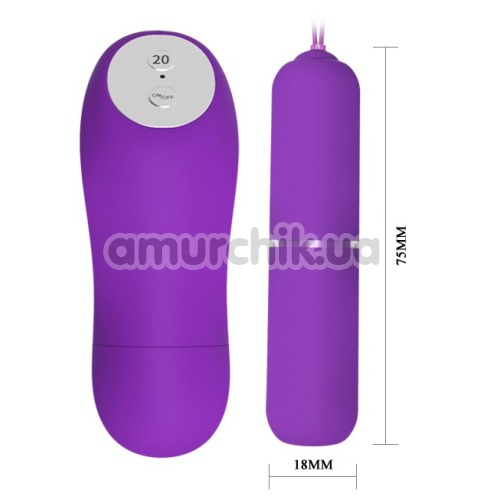 Клиторальный вибратор Magic X20, фиолетовый