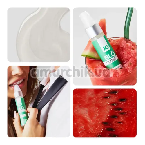Гель для орального секса с охлаждающим эффектом JO Blo Watermelon - арбуз, 30 мл