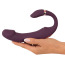 Вибратор клиторальный и для точки G Javida Nodding Tip Vibrator, фиолетовый - Фото №8