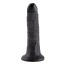 Фаллоимитатор King Cock, 19.9 см черный - Фото №2