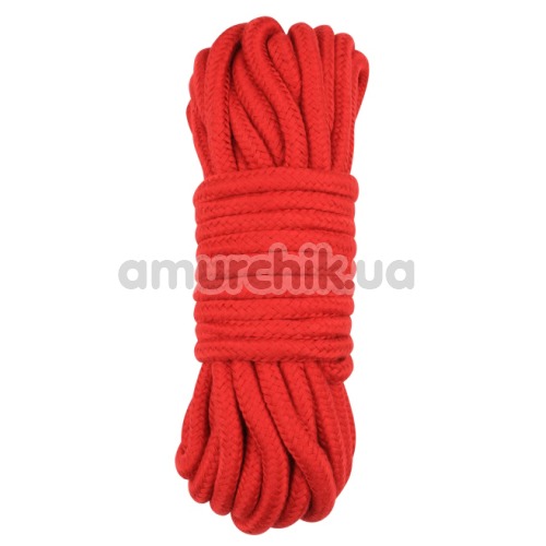 Мотузка Behave Luxury Fetish Bind Love Rope, червона - Фото №1