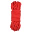 Верёвка Behave Luxury Fetish Bind Love Rope, красная - Фото №0