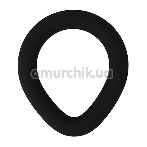 Эрекционное кольцо GK Power Penis Tickler S, черное - Фото №1