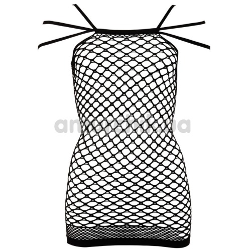Платье-сетка Netzkleid mit Trager черное