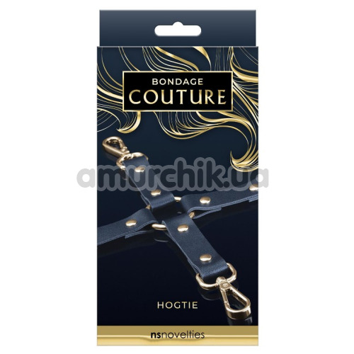Ремешки для фиксаторов Bondage Couture Hogtie, синие