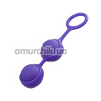 Вагінальні кульки Velvet Dark Purple Balls, фіолетові - Фото №1