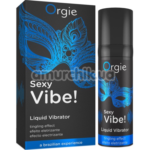 Збуджуючий гель з ефектом вібрації Sexy Vibe! Liquid Vibrator, 15 мл