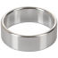 Эрекционное кольцо Alloy Metallic Ring Extra Large, серебряное - Фото №1