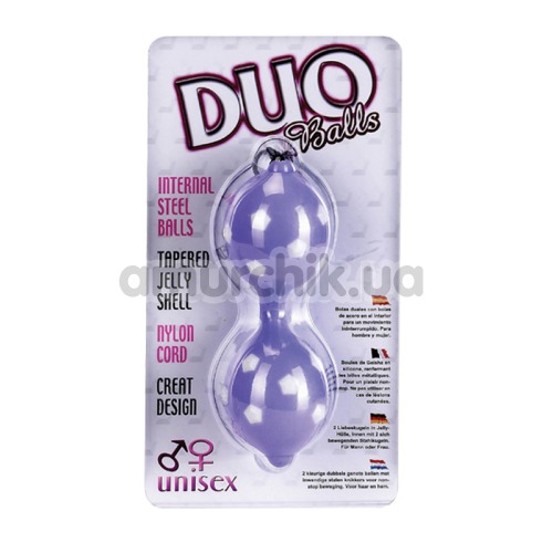 Вагінальні кульки Duo Balls блакитні