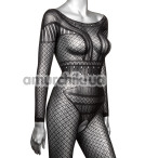 Комбінезон Scandal Full Length Lace Body Suit, чорний - Фото №1