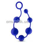 Анальні кульки Performance Advanced Silicone Anal Beads 16, сині - Фото №1