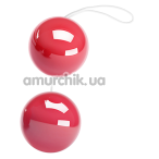 Вагінальні кульки Twin Balls, червоні - Фото №1