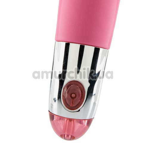 Вибратор для точки G Mae B Lovely Vibes G-Spot Shaped Soft Touch Vibrator, розовый