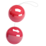 Вагинальные шарики Twin Balls, красные - Фото №0