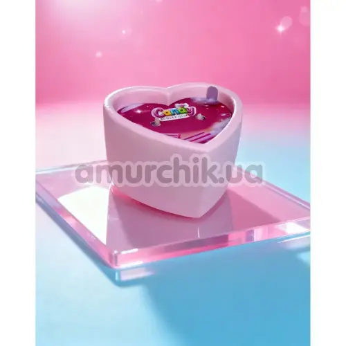 Свеча для массажа Candy Heart Bubble Gum - жвачка, 70 мл