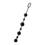 Анальные шарики A-Toys Anal Beads 761306, черные - Фото №2