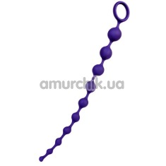 Анальний ланцюжок ToDo Anal Beads Grape, фіолетовий - Фото №1