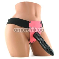 Страпон Sensual Comfort Strap-On, рожевий - Фото №1