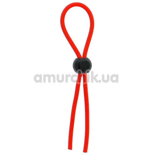 Эрекционное кольцо Dream Toys Lit-Up Rings Stretchy Lasso Red, красное - Фото №1