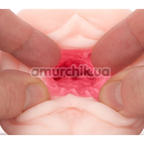 Искусственная вагина двухслойная Kokos Nara No.2, телесная
