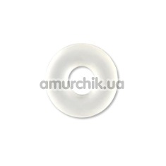 Эрекционное кольцо Stretchy Silicone Cockring, прозрачное - Фото №1