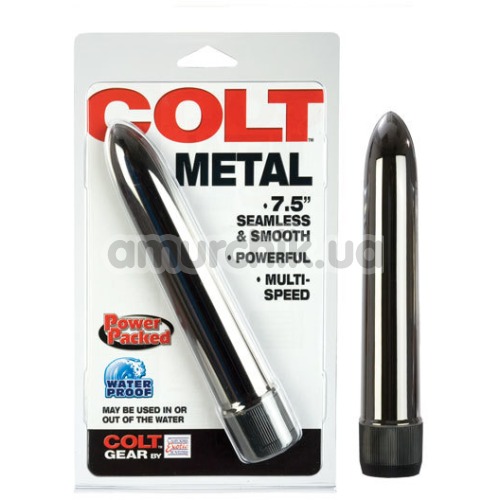 Вибратор Colt Metal, 19 см