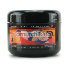 Крем для масажу Shunga Massage Cream Sensual Mint - м'ята, 200 мл - Фото №1