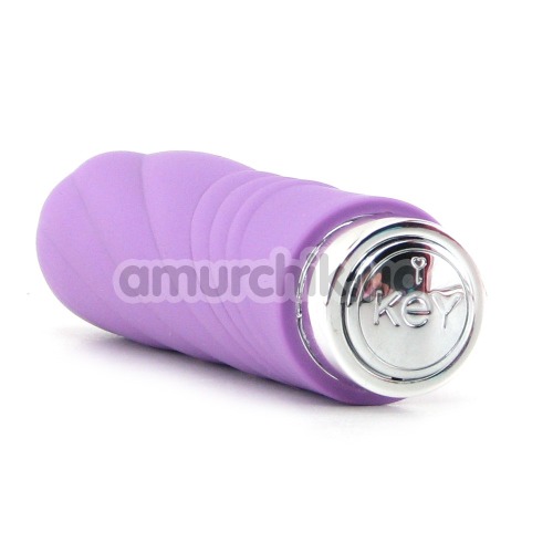 Вибратор KEY Charms Petite Massager Velvet, фиолетовый