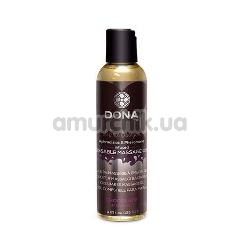Массажное масло Dona Let Me Kiss You Kissable Massage Oil Chocolate Mousse - шоколад, 110 мл