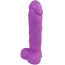 Мыло в виде пениса с присоской Чистий Кайф M, фиолетовое - Фото №2