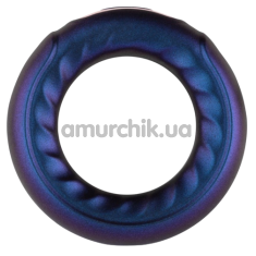 Віброкільце для члена Hueman Saturn Vibrating Cock And Ball Ring, фіолетове - Фото №1