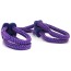 Фіксатори для рук Japanese Silk Love Rope Wrist Cuffs, фіолетові - Фото №2