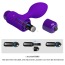 Анальна пробка з вібрацією Pretty Love Vibra Butt Plug, фіолетова - Фото №8