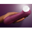 Симулятор орального сексу для жінок Satisfyer Pro 2 Generation 3 Connect App, бордовий - Фото №19
