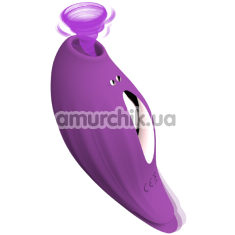Симулятор орального секса с вибрацией для женщин Sucking Vibrator PL-VR292, фиолетовый - Фото №1