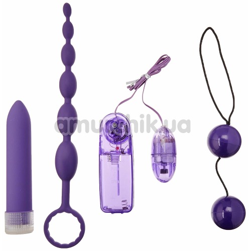 Набор из 4 предметов Trinity Vibes Violet Bliss Couples Kit, фиолетовый