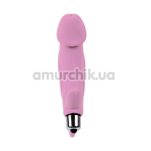 Анально-вагинально-клиторальный вибратор Sweet Breeze Triple Targets, розовый