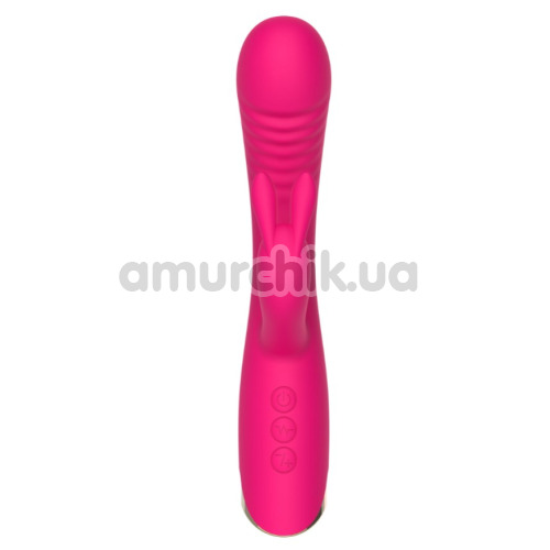 Анально-вагинально-клиторальный вибратор Toy Joy Designer Edition Aphrodite, розовый