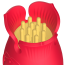 Симулятор орального секса с виброяйцом Letcher Flowers Love Egg, красный - Фото №12